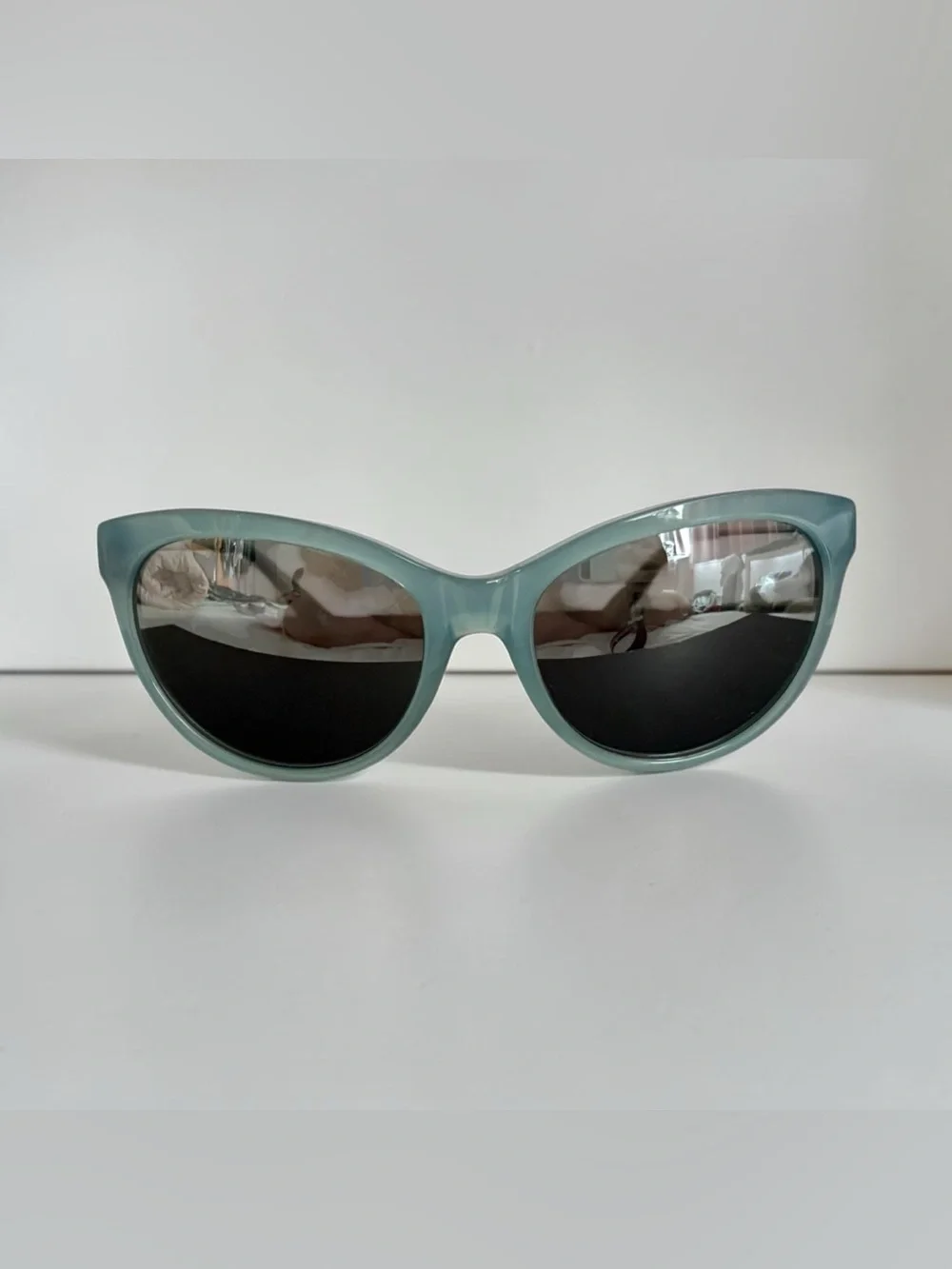 Tory Burch Light Blue Cat Eye Sunglasses